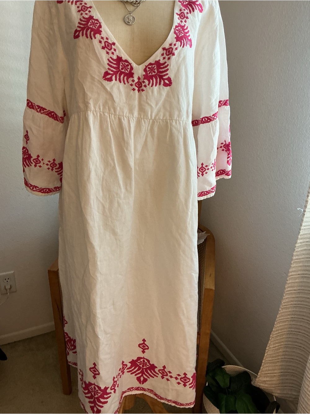 Tommy Bahama Boho/Coastal Embroidered Dress - Picture 3 of 9